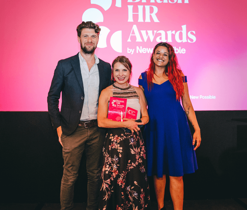 British HR Awards 2026 winner and host